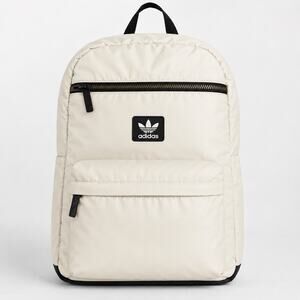 Adidas Originals Essentials Off-White Backpack 18 x 12 x 5 School Travel Bag